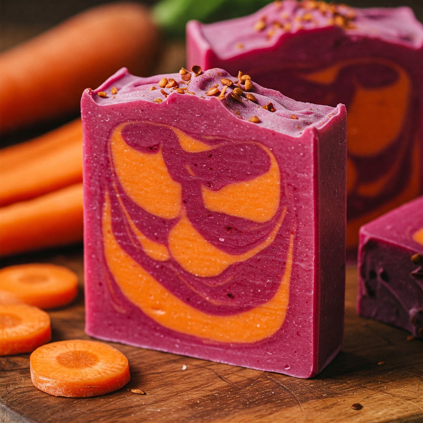 Beetroot & Carrot Bath Soap